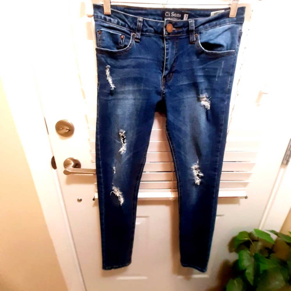 CI SONO denim collection Womens Denim jeans pants stretch 7/28
